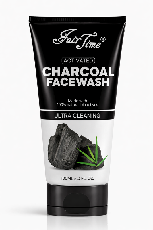 Fair Time Activated Charcoal Face Wash