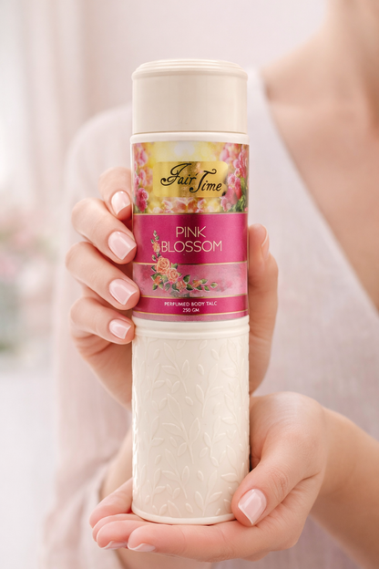 Fair Time Pink Blossom Perfumed Talc